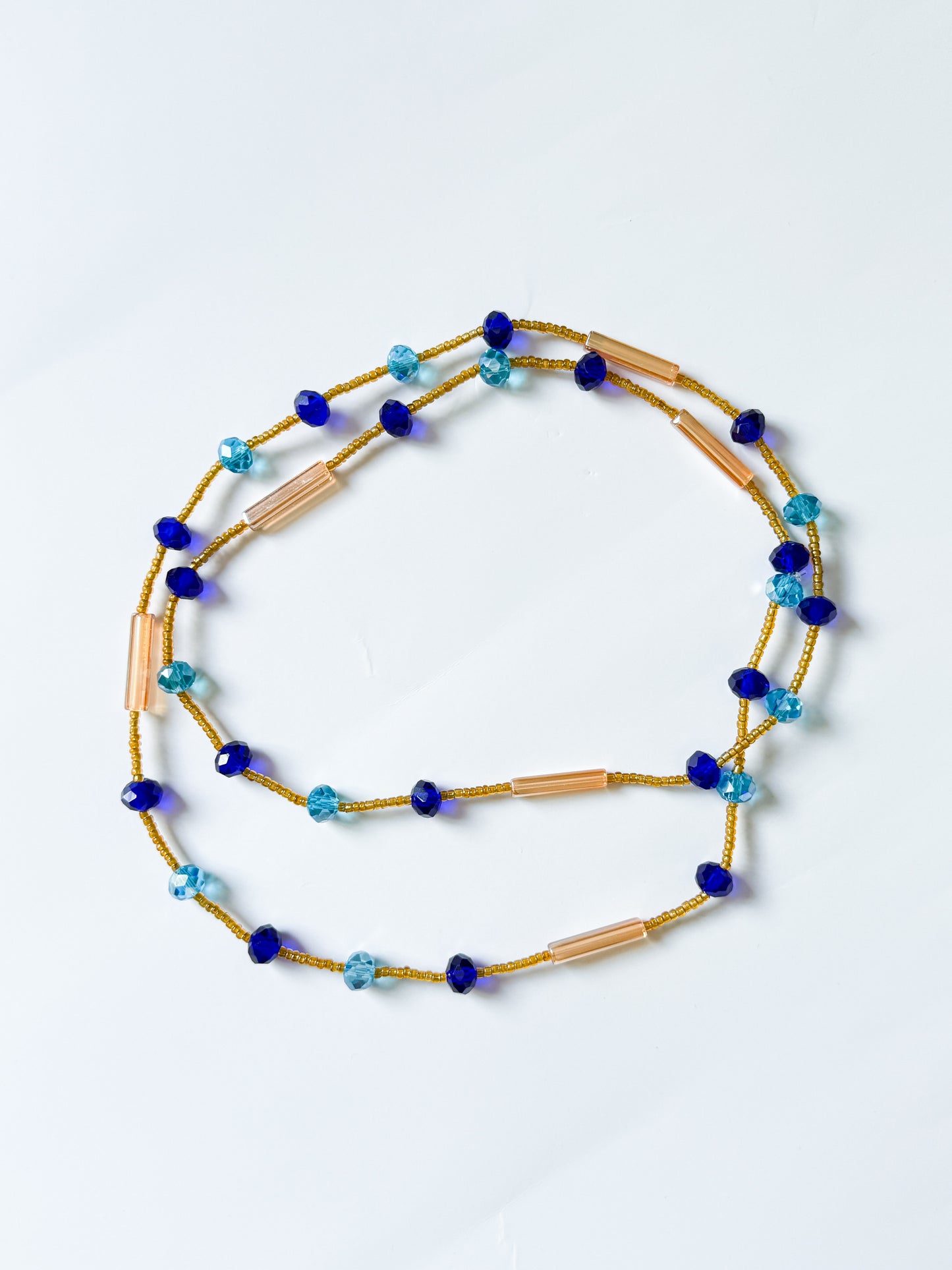 CHAÎNE DE TAILLE BLEUE