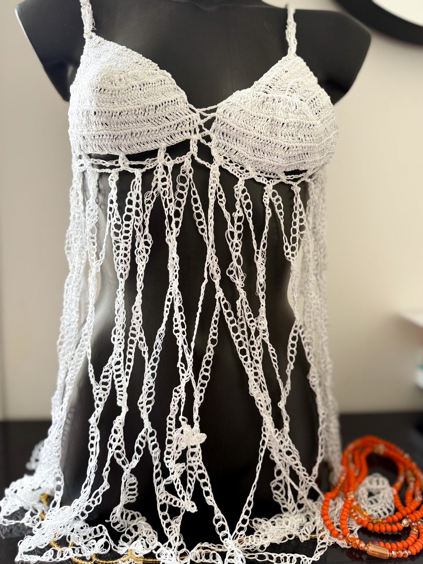ROBE LINGERIE BLANCHE