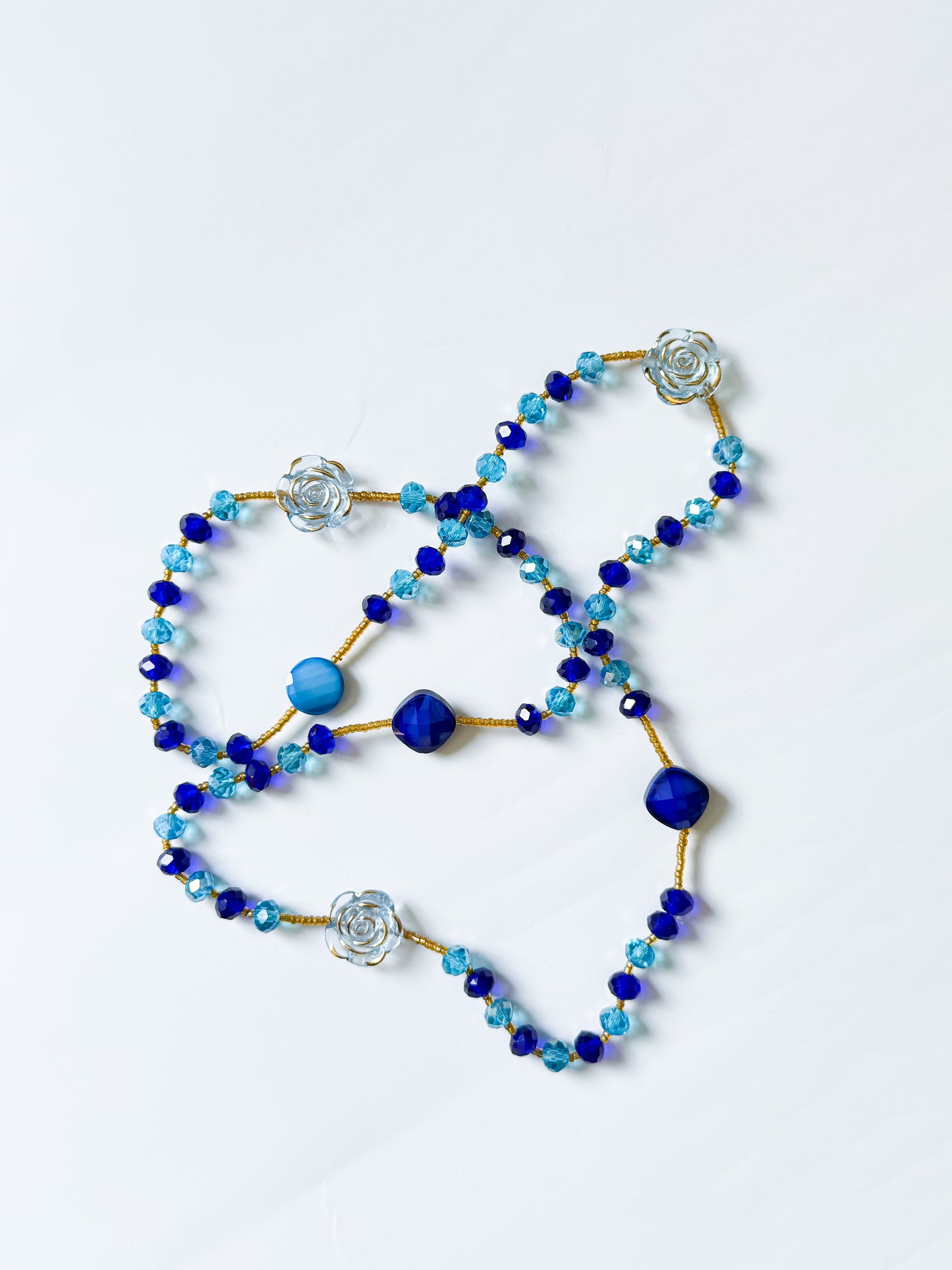 CHAÎNE DE TAILLE BLEUE