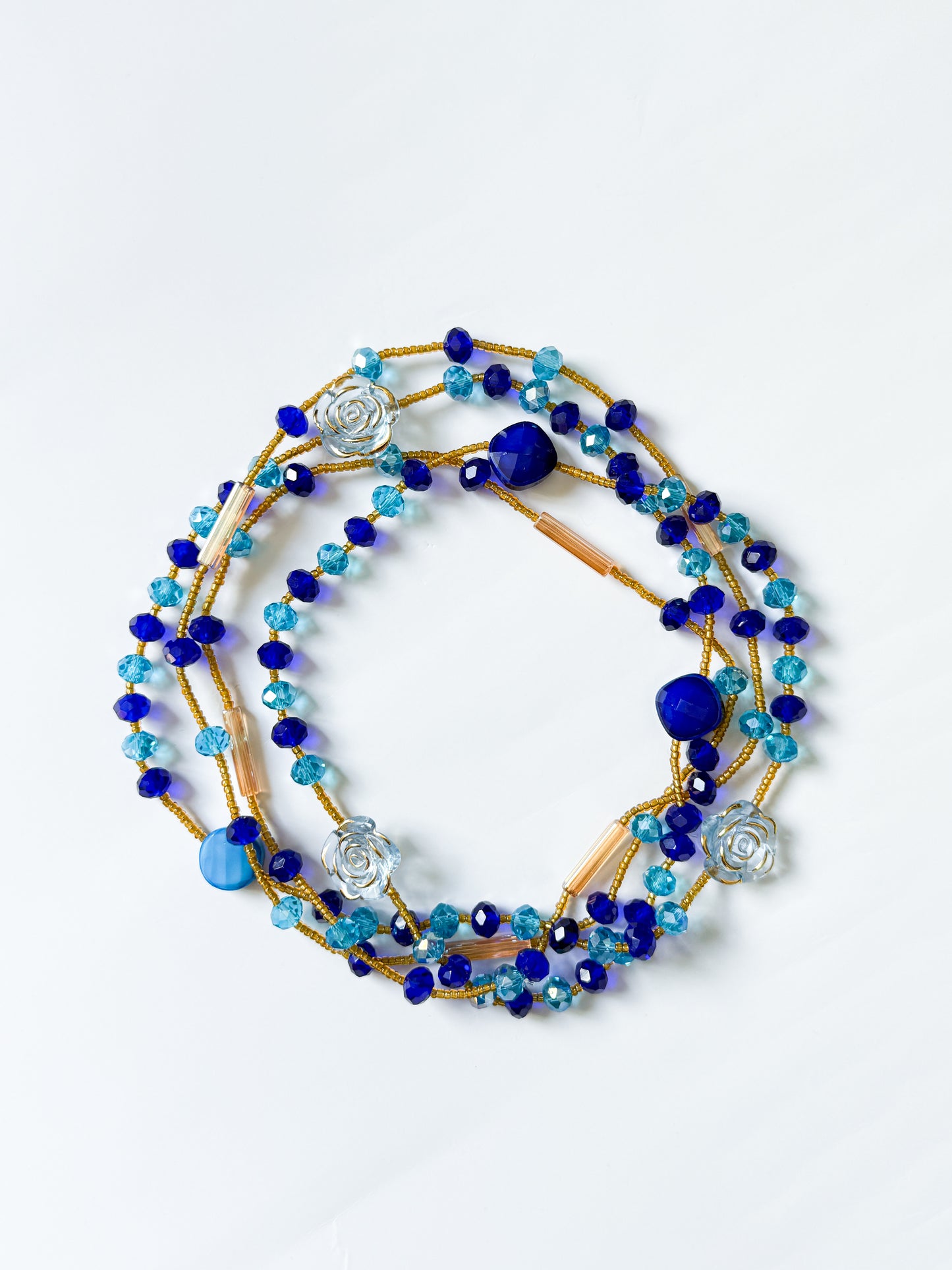 CHAÎNE DE TAILLE BLEUE