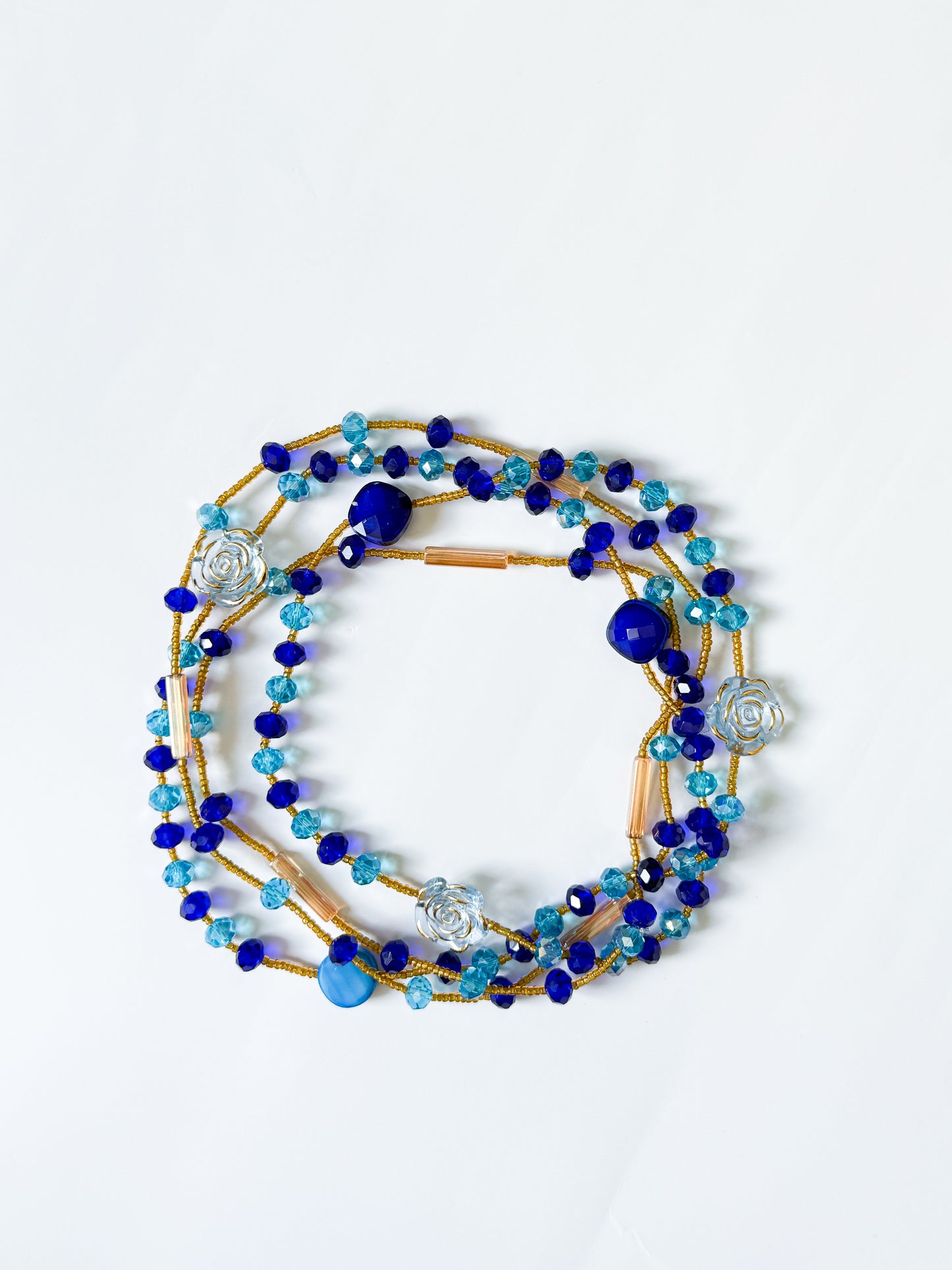 CHAÎNE DE TAILLE BLEUE