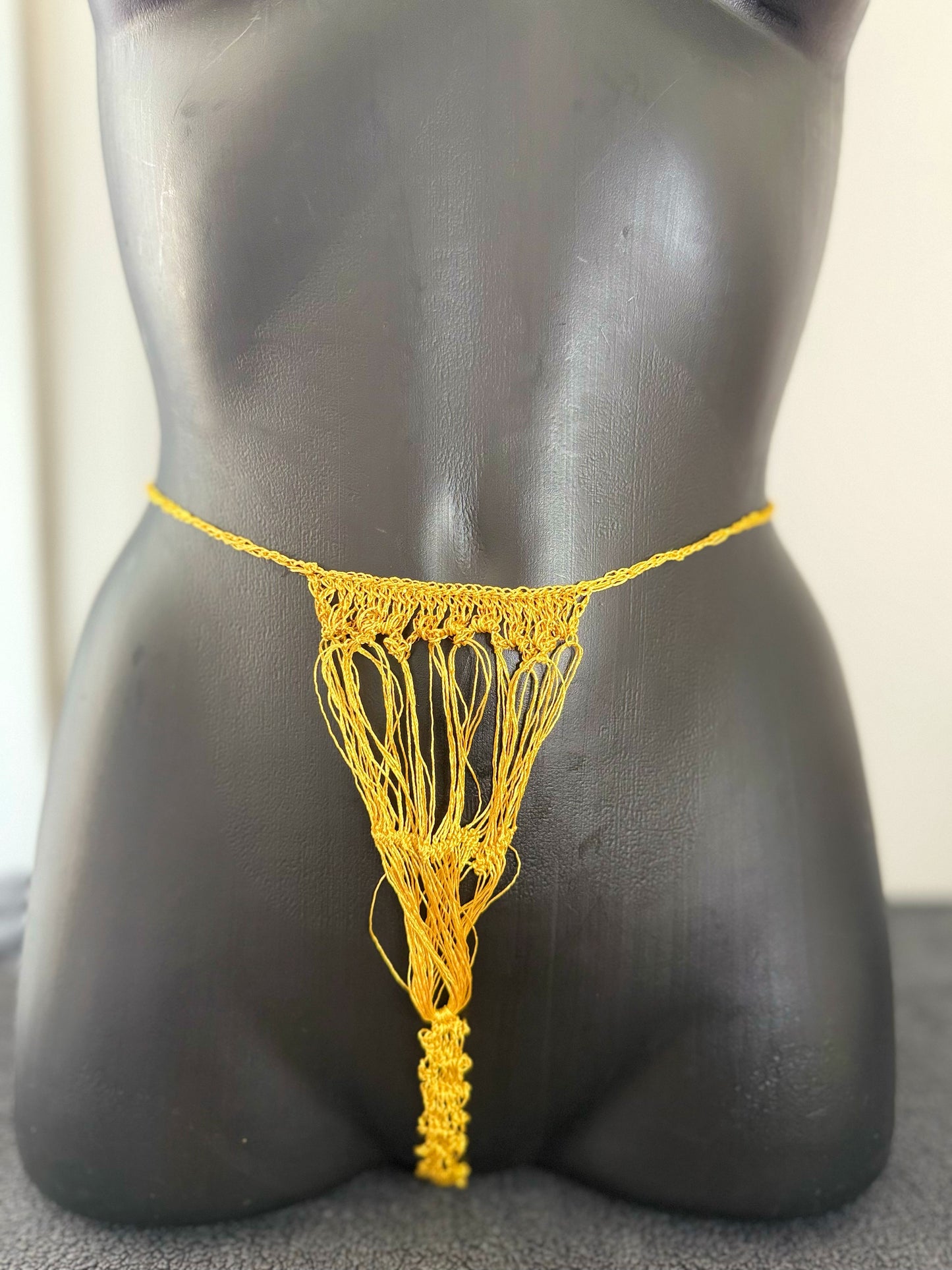 ROBE LINGERIE JAUNE