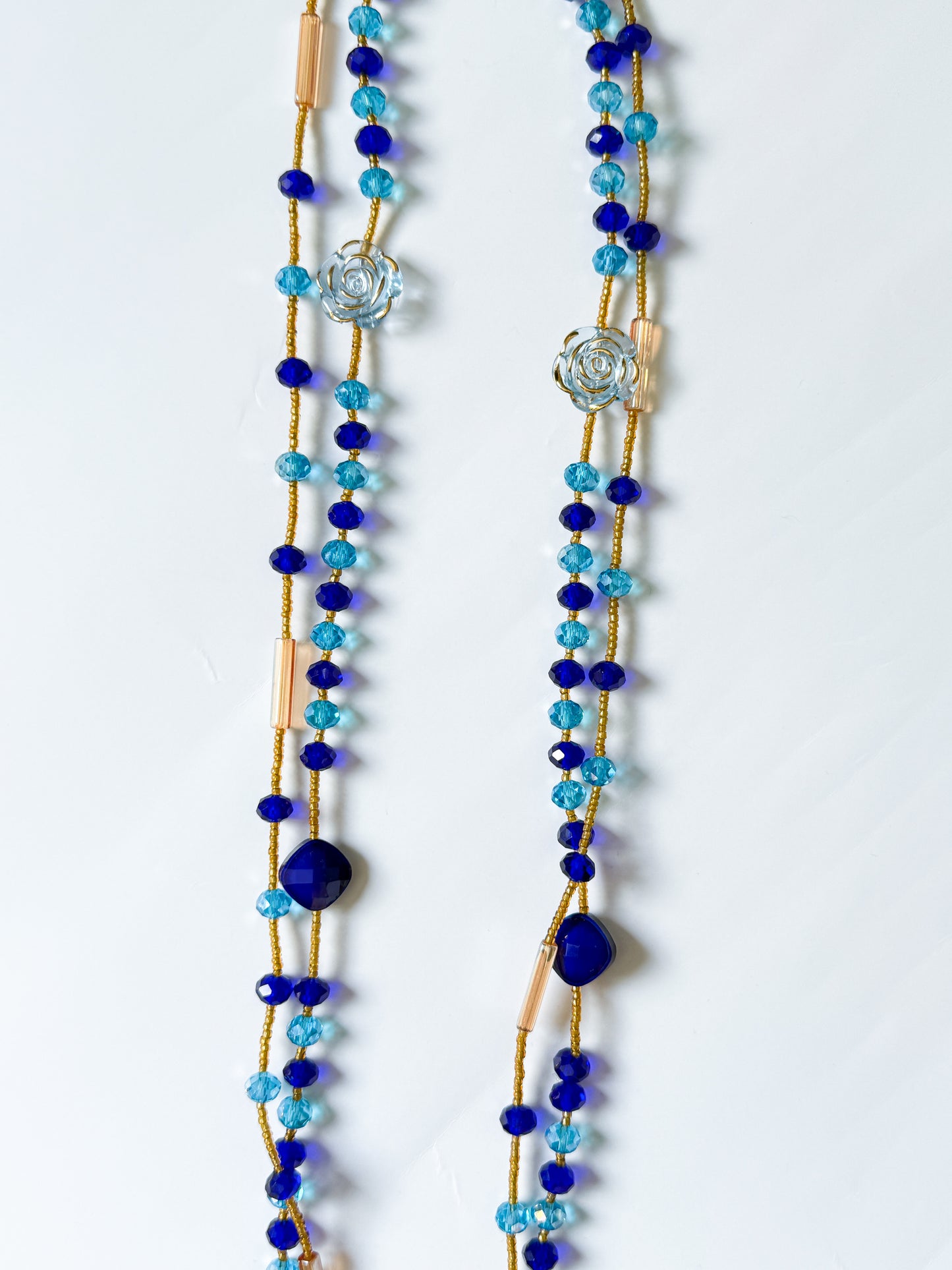 CHAÎNE DE TAILLE BLEUE