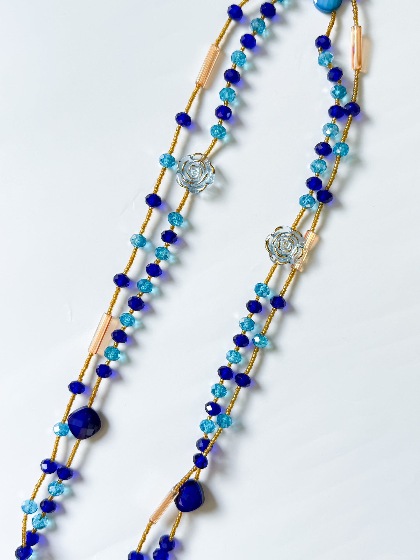 CHAÎNE DE TAILLE BLEUE