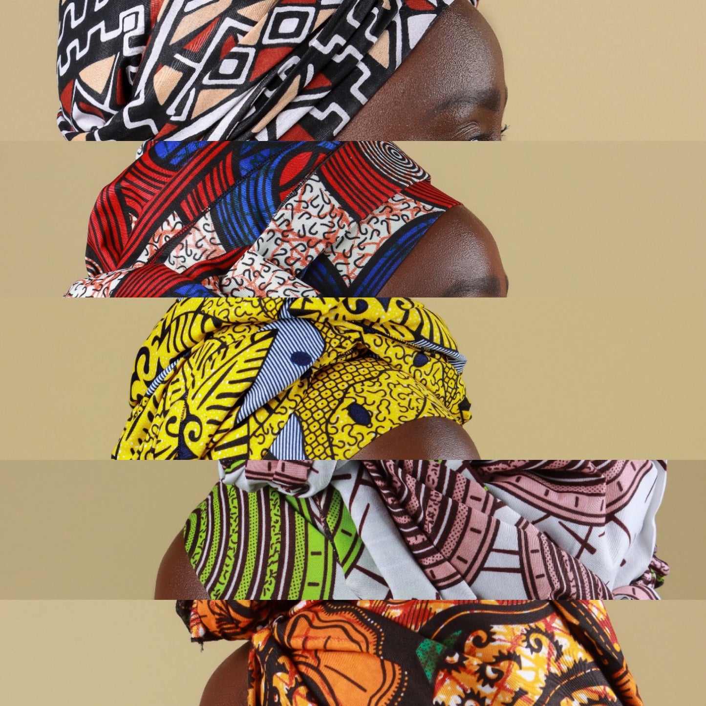FOULARD EN WAX