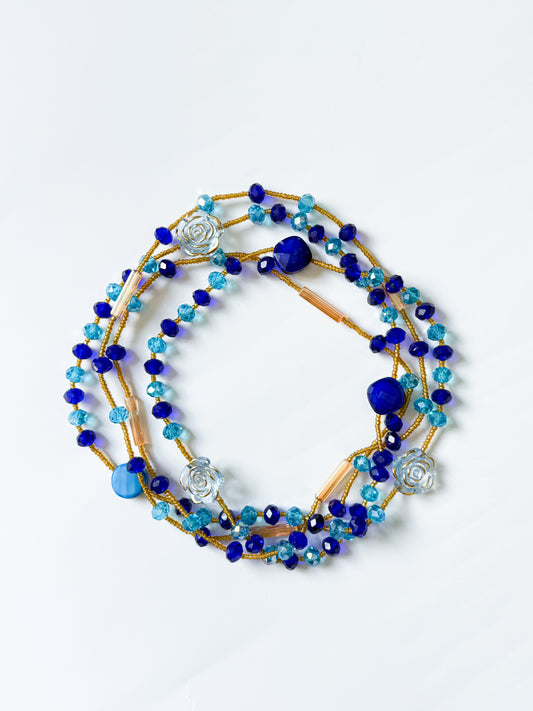 CHAÎNE DE TAILLE BLEUE