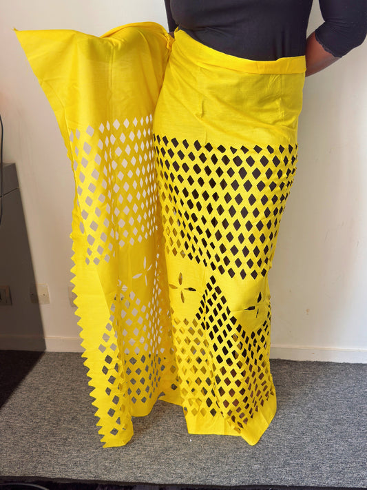 PAGNE SÉNÉGALAIS JAUNE